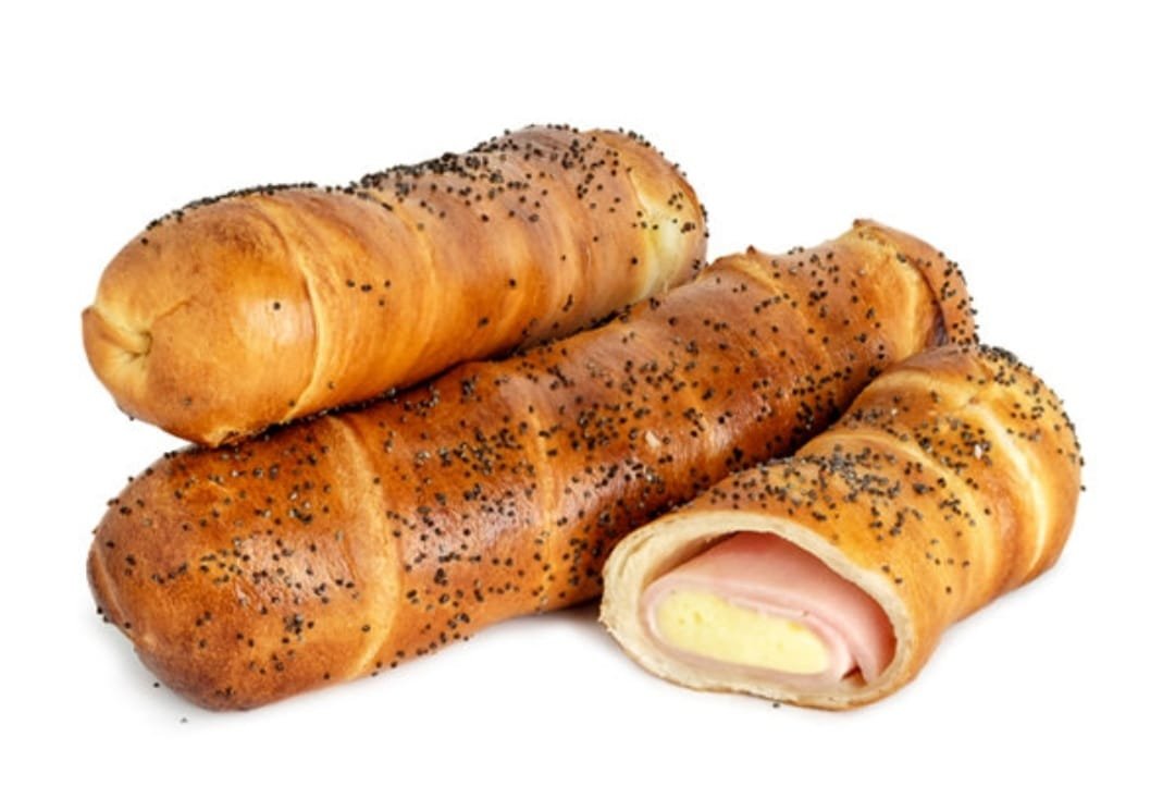 Rulou cu șuncă și mozarella
